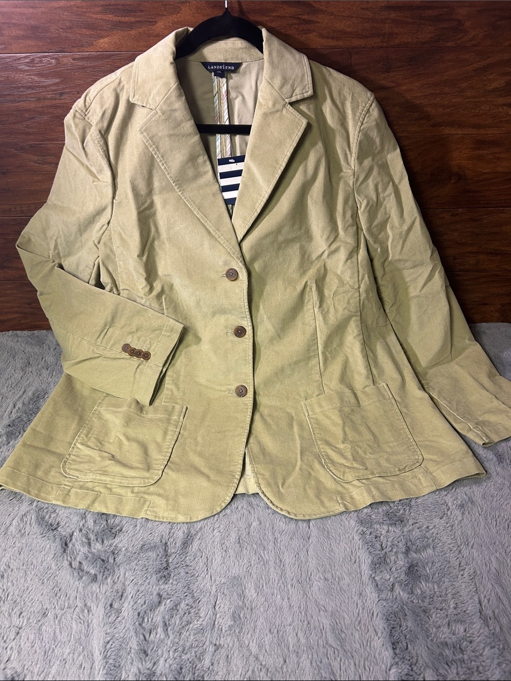 Lands’ End Women’s 18W Corduroy Jacket NWT